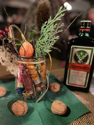 Jägermeister mit dabei